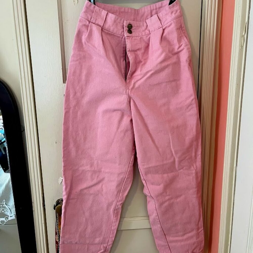 Lucy&Yak pleated tapered trousers